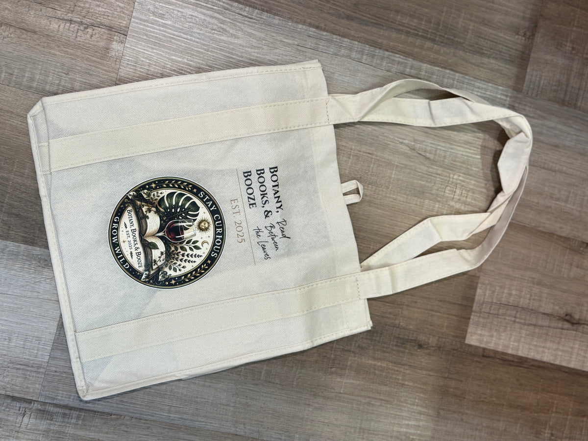 Botany, Books, & Booze Tote