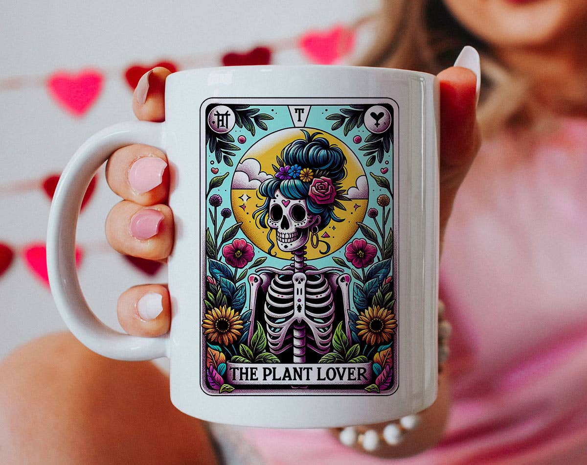 The Plant Lover Tarot Full Color - Plant Lover Coffee Mug