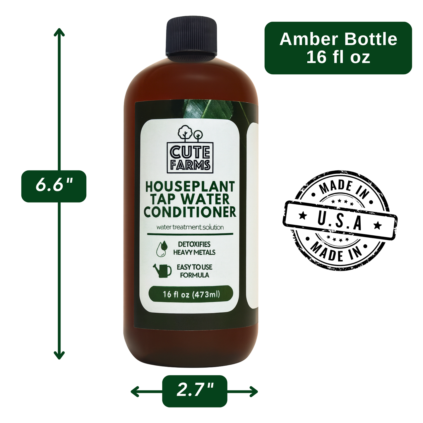 Tap Water Conditioner for Houseplants & Hydroponics