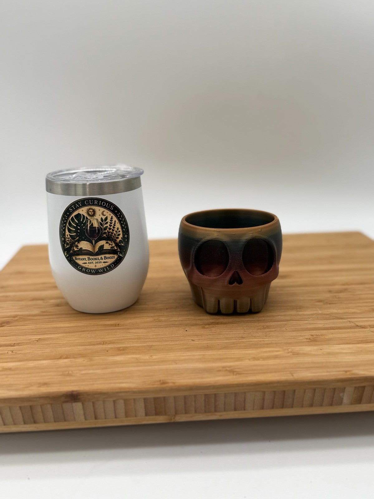 Mini Skull 3D Pot