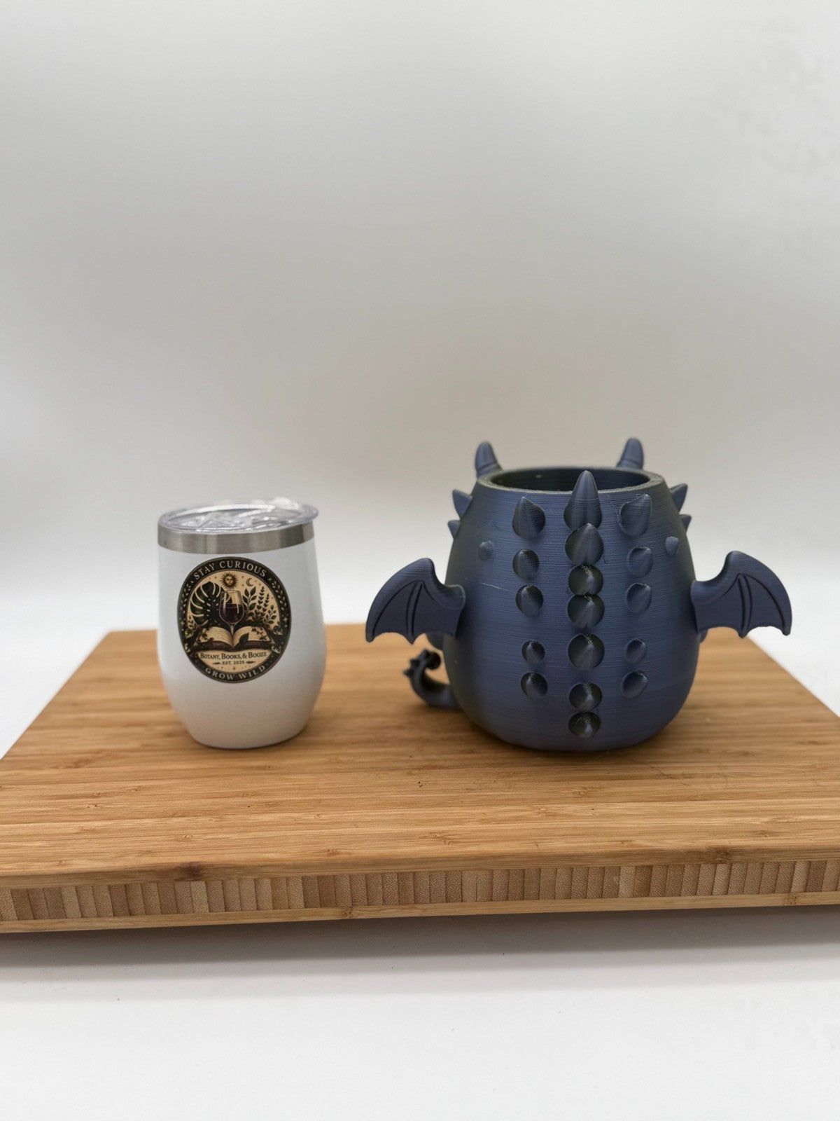 Green-Black Demon Dude 3D Pot