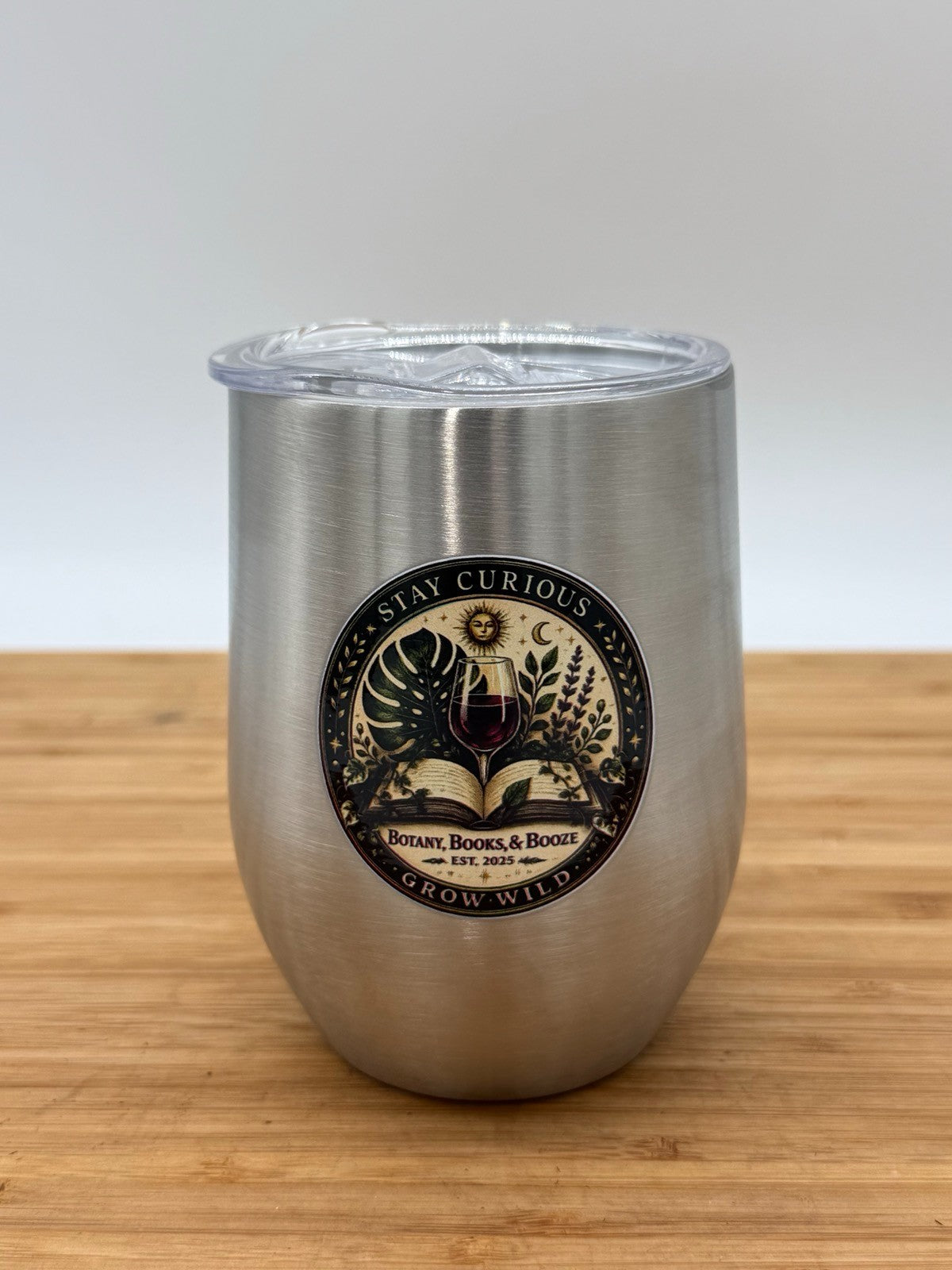 Botany, Books, & Booze Tumblers