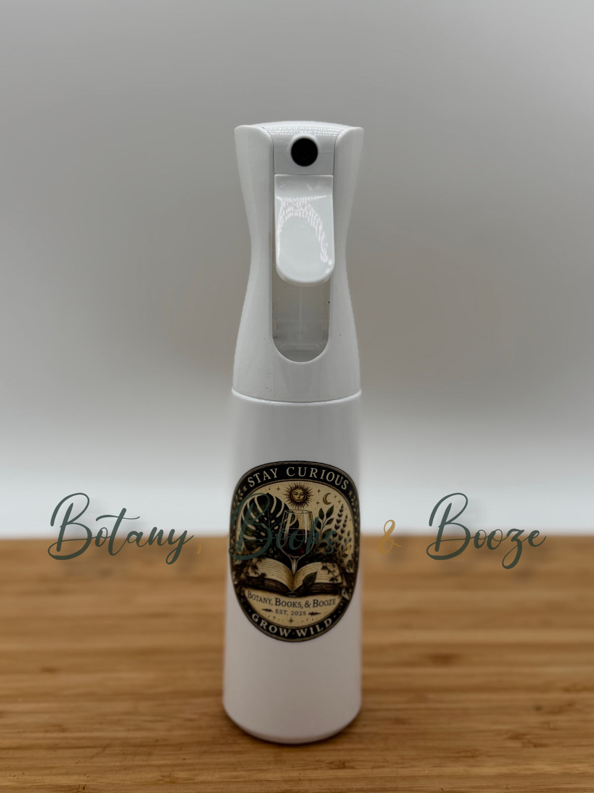Botany, Books, & Booze Mister Bottle