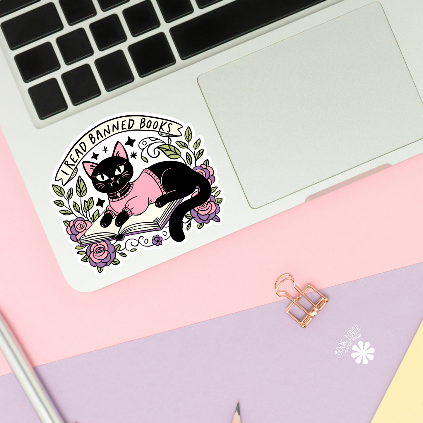 I Read Banned Books Stickers