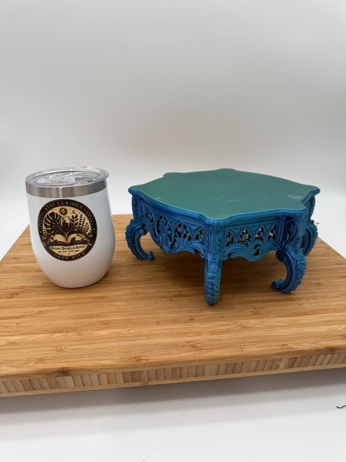 3D printed Baroque Plant Stand