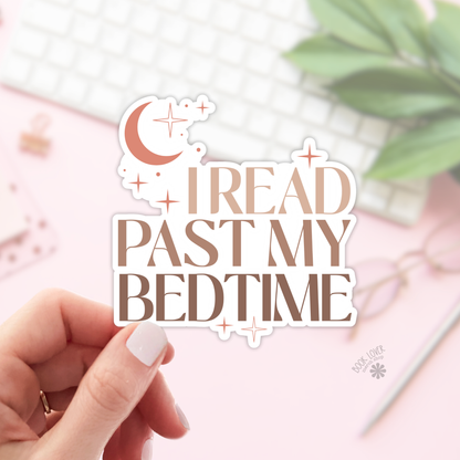 I Read Past My Bedtime Stickers