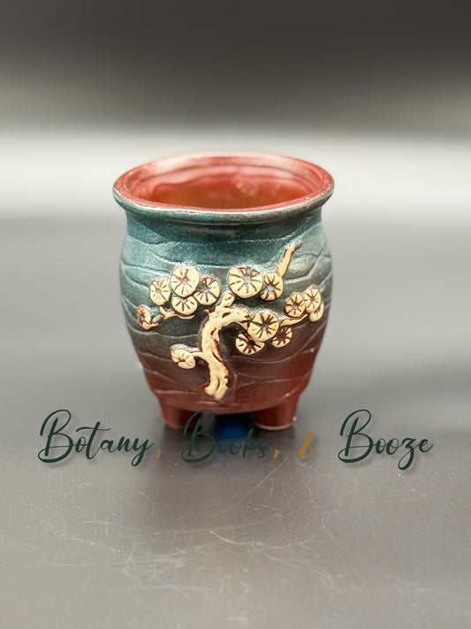 Blue to Burgundy with tree