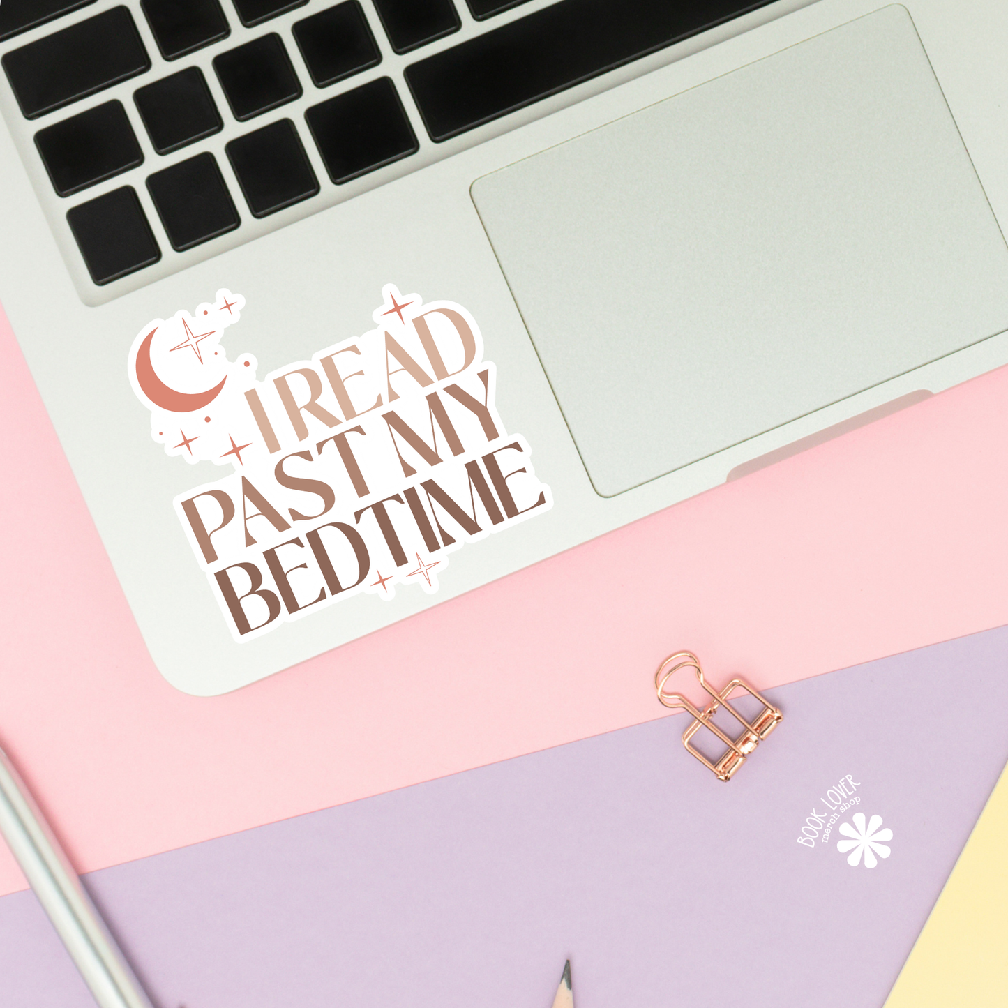 I Read Past My Bedtime Stickers