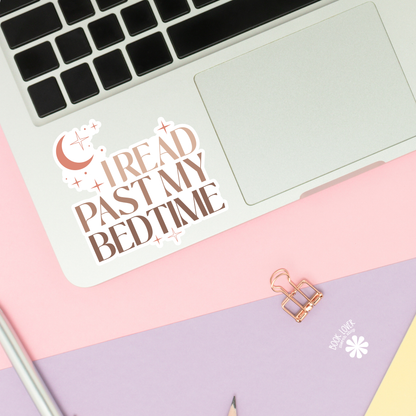 I Read Past My Bedtime Stickers