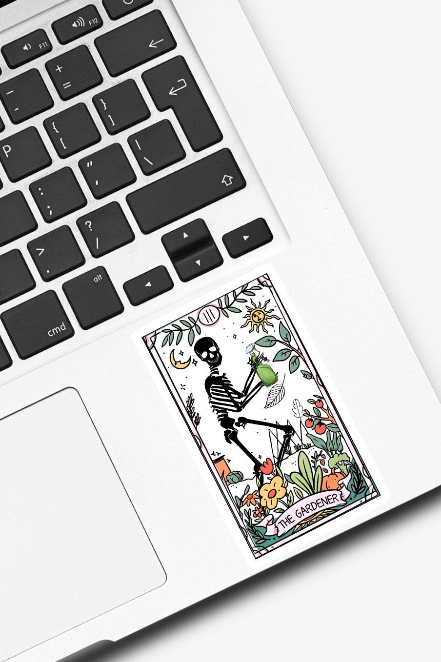 Plant Tarot Card The Gardener Sticker